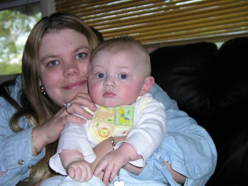 Me and My handsome boy! - Mommy and Kyle isn't this a cute picture?