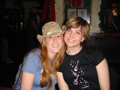 Best Friends - Me & my bestest Girly EVER Keri on on of my trips back home last Oct. . . DAMN that was a fun night up at Obriens!!!