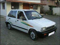 My Car - this is my car...Maruti 800