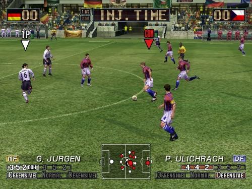 Virtua Striker - Screenshot from Virtua Striker