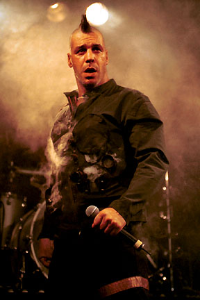 Till - TIll vocals , Rammstein