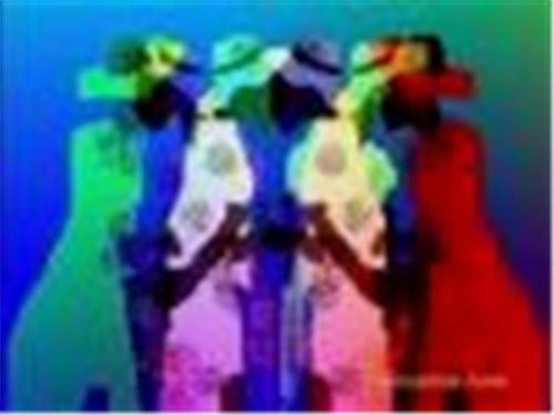 Sisters Circle - Sisters gather in strength, this picture remind me of those, who guided me in my dreams.
