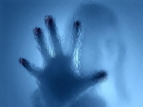 Abstract hand in time - Abstract hand in time