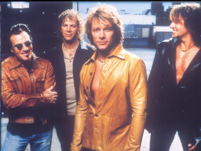 Bon Jovi - Promo picture of Bon Jovi for their 2002 album called 'Bounce'.