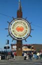 Fisherman's Wharf, San Francisco - Welcom sign at Fisherman's Wharf in San Francisco