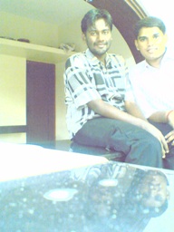 my frend and me - thats my best frend bala... and me beside him