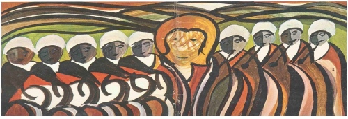 brian jones and the master musicians of joujouka - painted by hamri, original album cover