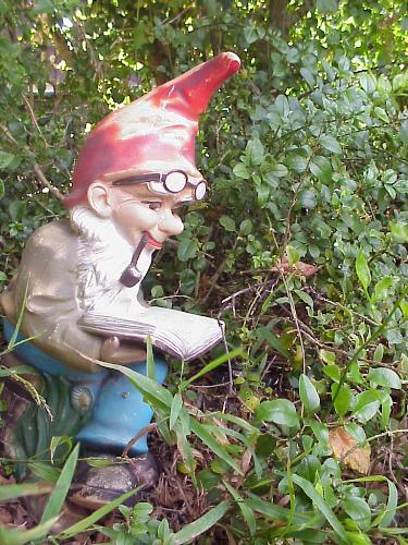 Garden Gnomes - Garden gnomes are easily struck by lightning? I don't know ours has never been struck!
