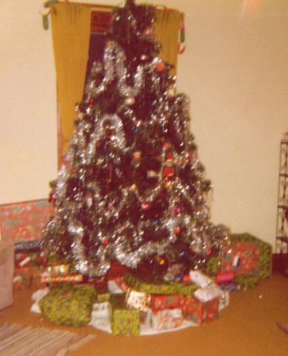 Old Christmas tree - Christmas tree from long ago