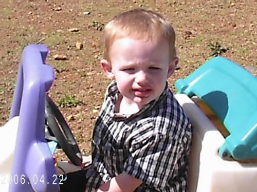 My nephew Chandler - This is my nephew Chandler.He is the same age of my son Tyler.They are 3 weeks apart.
