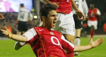 fabregas - arsenal midfielder francesc fabregas