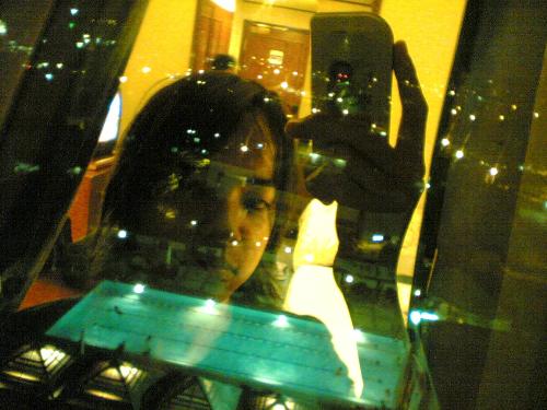 Marco Polo hotel: room 913 - I took this picture when tito albs went here in the philippines. This is the window of room 913 of Marco Polo hotel here in Davao.
