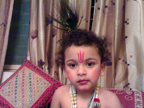 My son - I have made him lord krishna
