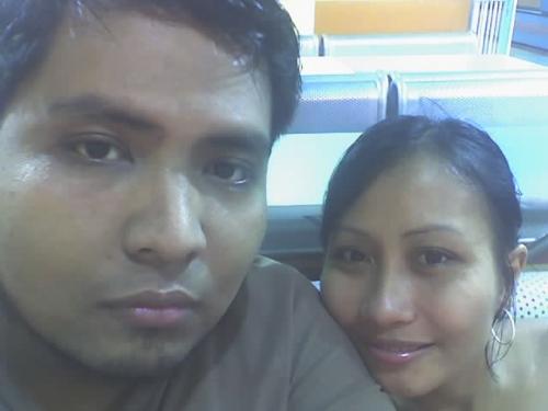 me & my wife - were at SM batangas
