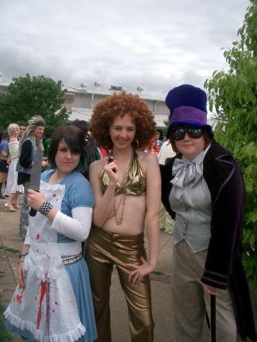 Dress Ups are too much Fun! - We're dressed up for muck-up day on our final ay of year 12.