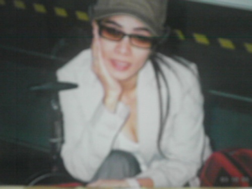 me in the airport - this was taken when i was at the Hongkong.. i was waiting for something and somebody that's like forever to come.