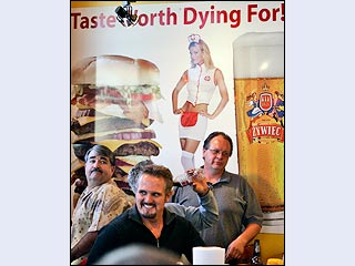 The Heart Attack Grill - Nurse waitress from the Heart Attack Grill