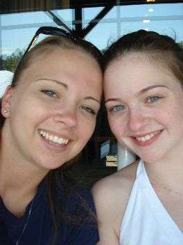 My sister Amy and I - This is a picture of my oldest sister Amy and I.  We took a rode trip together to visit family in Georgia.