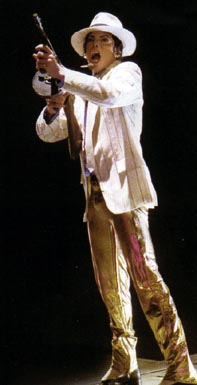 michael jackson - he is the forefront of pop culture for the last quarter-century...