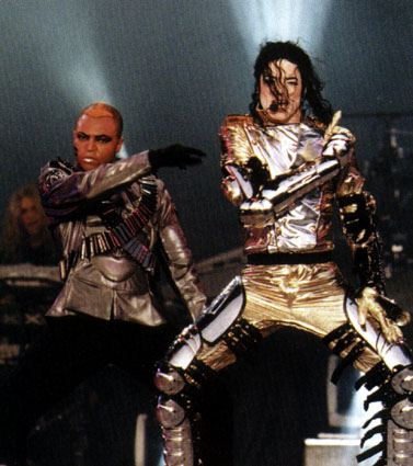 michael jackson - he is the forefront of pop culture for the last quarter-century...