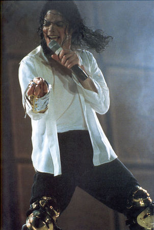 michael jackson - he is the forefront of pop culture for the last quarter-century...