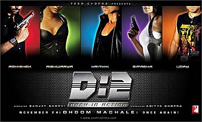 Dhoom2 - Dhoom 2.. the sequel of dhoom1.. The coolest movie of the year 2005 is back again to rock the indian cinema industry!!!