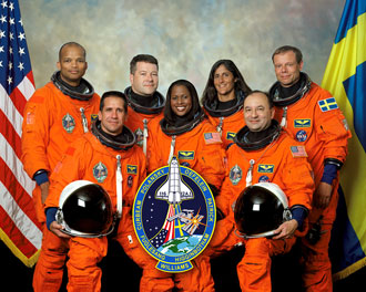 Astronauts - Astronauts aboard the space shuttle that lifted off Dec 9, 2006 for the International Space Station.