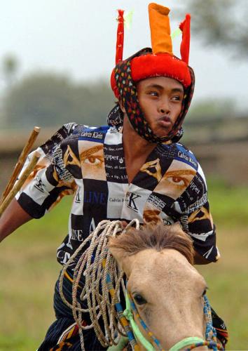 Pasola Ritual war - The Pasola Festival on the island of Sumba, Indonesia is a ritual war fought by over 100 spear wielding horsemen. I have previously posted photos from this great spectacle which I first saw in 2004.