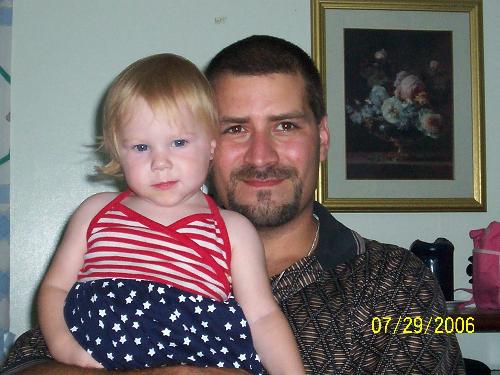 I found my soulmate - This is Joe, my significant other, and my daughter, Olivia.  Aren't they just tooooo cute!?!