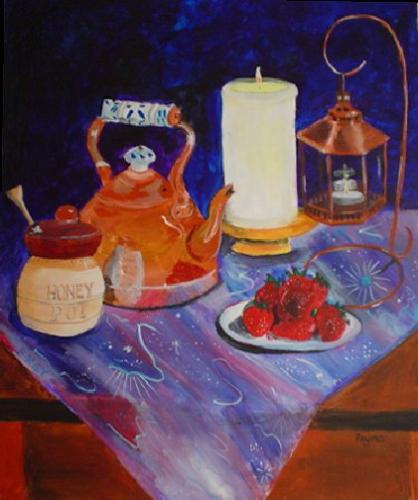 Copper Kettle Painting - Acrylic. I almost sold this painting for $300. but the buyer changed her mind.