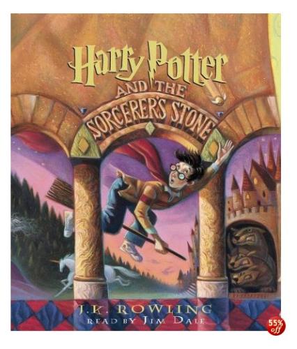 Harry Potter 1 - it's cover of harry potter n the socretes stone. the first JK Rowling book ^-