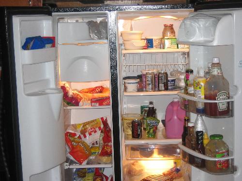 In my Refrigerator - the stuff in my refrigerator