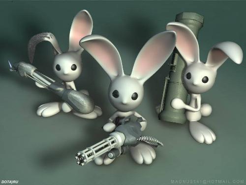 bunnys! - bad bunnys