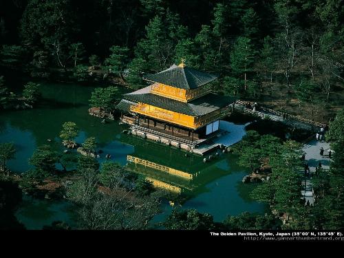 golden pavilion - The golden pavilion,kyoto,Japan
