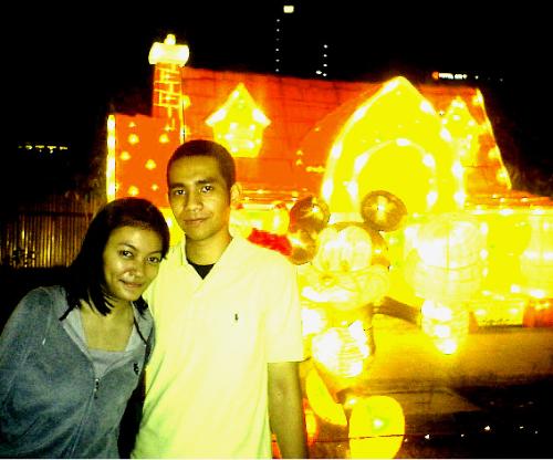 couple - went to disney lantern with my girlfriend