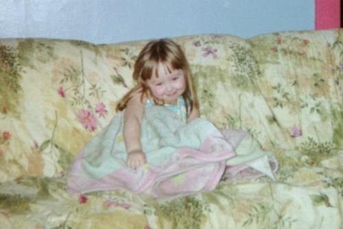 My daughter Amanda - This is my youngest daughter Amanda.  She is too cute for words.