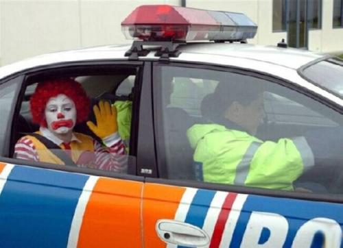 Ronald arrested - Ronald arrested