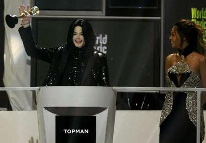 michael jackson - he is the forefront of pop culture for the last quarter-century...