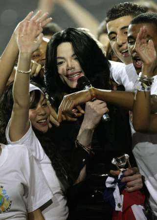 michael jackson - he is the forefront of pop culture for the last quarter-century...