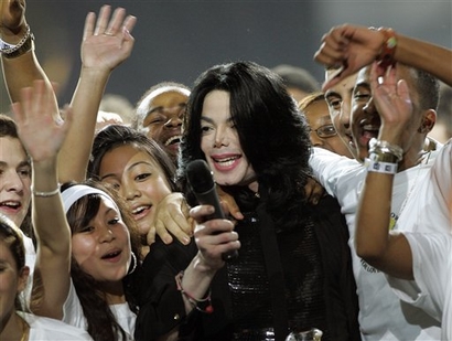michael jackson - he is the forefront of pop culture for the last quarter-century...