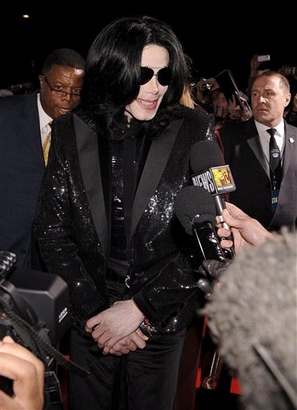 michael jackson - he is the forefront of pop culture for the last quarter-century...