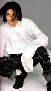 michael jackson - he is the forefront of pop culture for the last quarter-century...