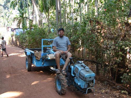 tractor - my friend with a tractor