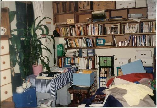 Bigbear's room while in college - I couldn't afford anything else.  This was home for about five years.