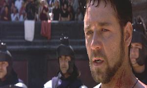 Gladiator unleashed - well, the photo says it all