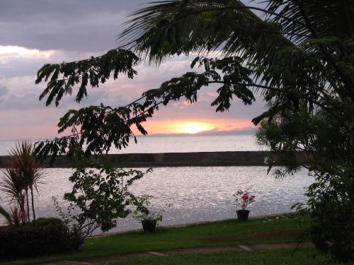 Sunset - Sunset at Palmas-del-Mar resort, Bacolod City, Philippines