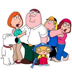 Family Guy - A picture of the Griffin&#039;s