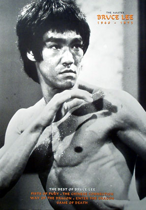 bruce lee - bruce lee is my favourite martial arts hero.