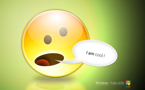coolemoticon - coolemoticon for your desktops.Its a wide screen wallpaper.