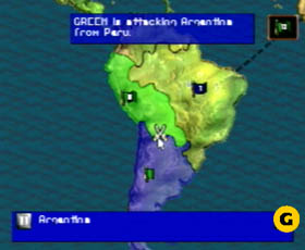 Risk - Risk http://www.gamespot.com/ps/strategy/risk/index.html Hasbro Interactive has successfully 'ported' one of the oldest and most popular turn-based strategy games to the PlayStation. This one has all the elements of the board game down: the cards, the geographically dubious map, even onscreen dice that roll with a thunderous clamor. Plus you can mix real opponents with CPU ones, and there are lots of odd new options, including Blind Risk and Ultimate Risk, which replace the ease and speed of Classic Risk with some rudimentary realism and strategic considerations. In fact, the only thing missing is the little plastic roman numerals.